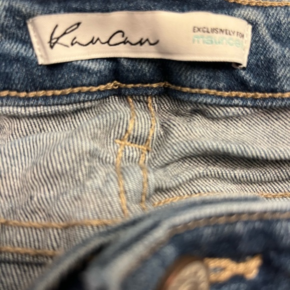 Kan Can for Maurice’s Casual Distressed Boyfriend Jeans in Blue Size 27 xs-s - Picture 2 of 7